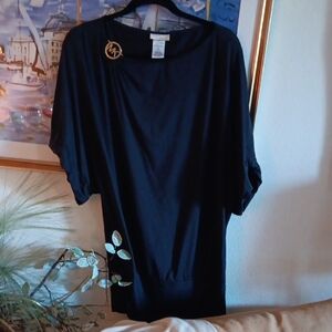 MICHAEL Michael Kors Black Garment with Gold Label